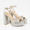 Marypaz Glitter Platform Sandal