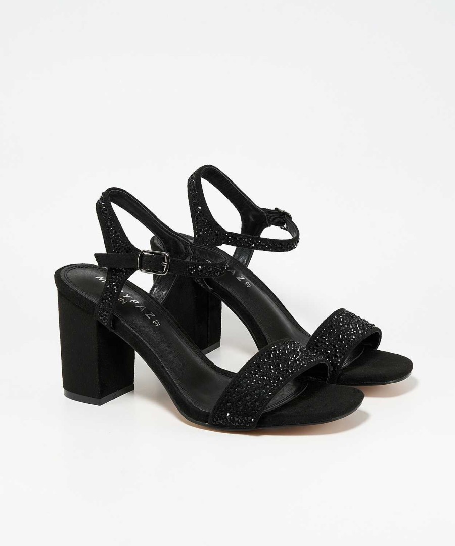 Marypaz Shiny Heel Sandal