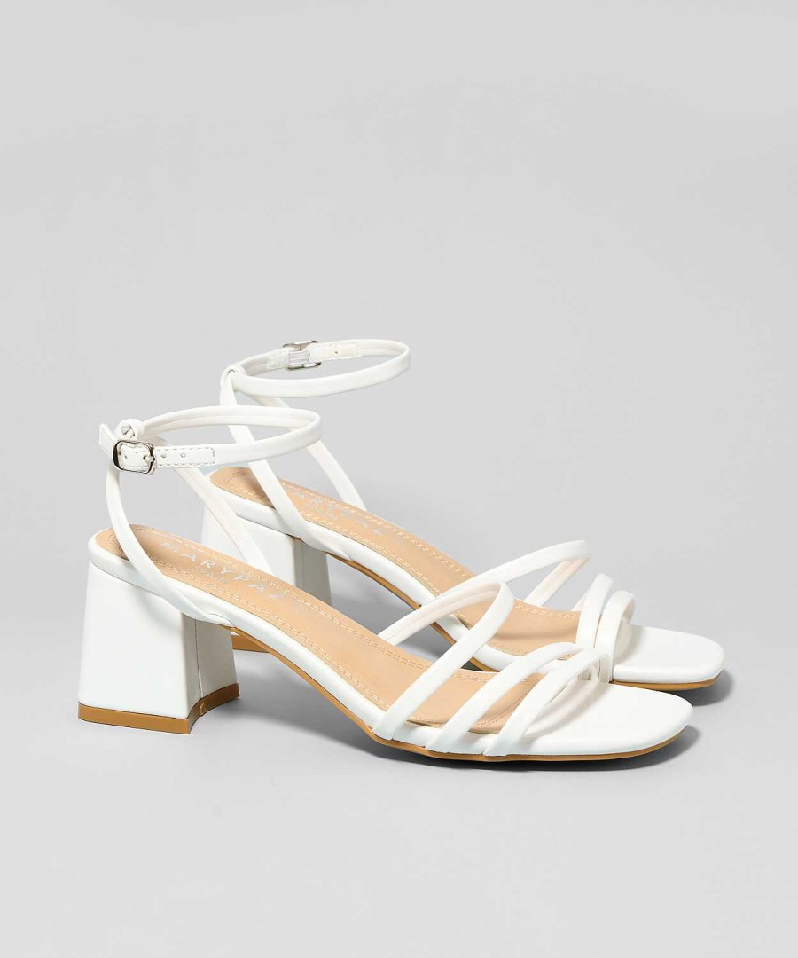 Marypaz Heeled Sandals With Straps And Bracelet