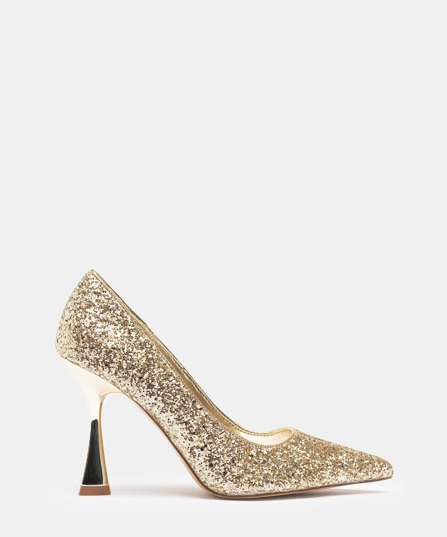 Marypaz Golden Heel Shoe