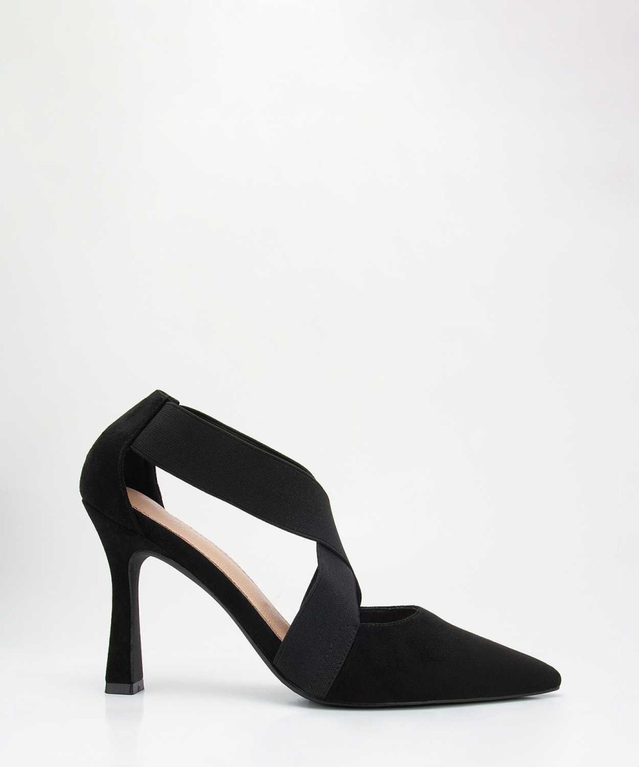 Marypaz Heeled Shoe With Elastic Strips