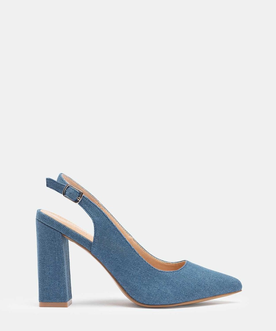 Marypaz Slingback Square Heel Shoe