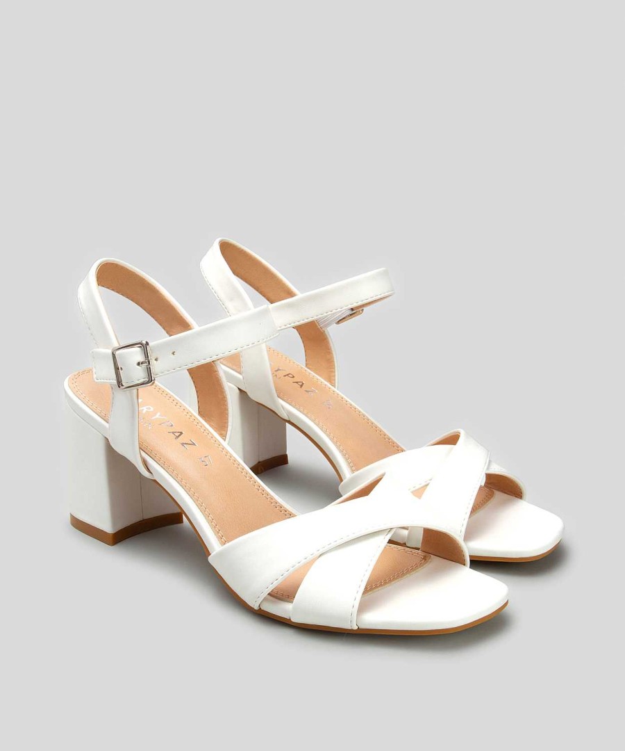 Marypaz Medium Cross Heel Sandal