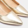 Marypaz Golden Heel Shoe