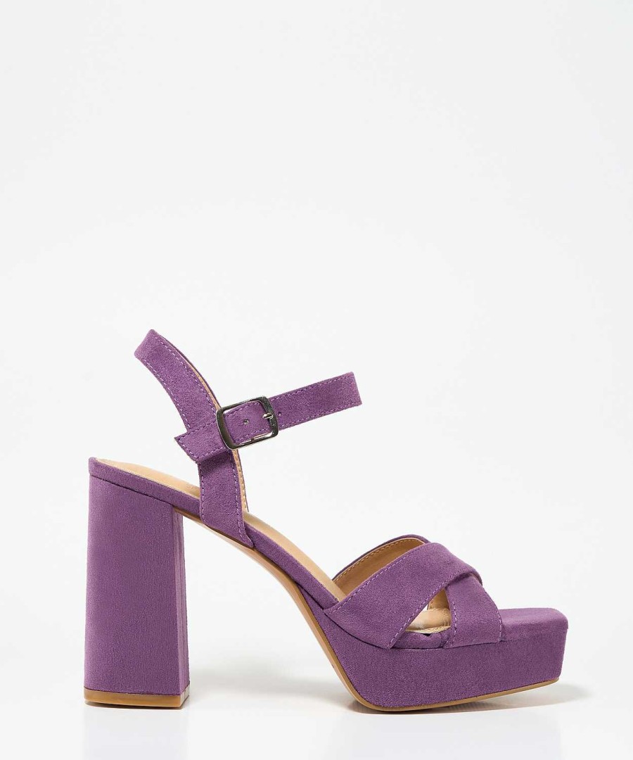 Marypaz Cross Strap Platform Sandal