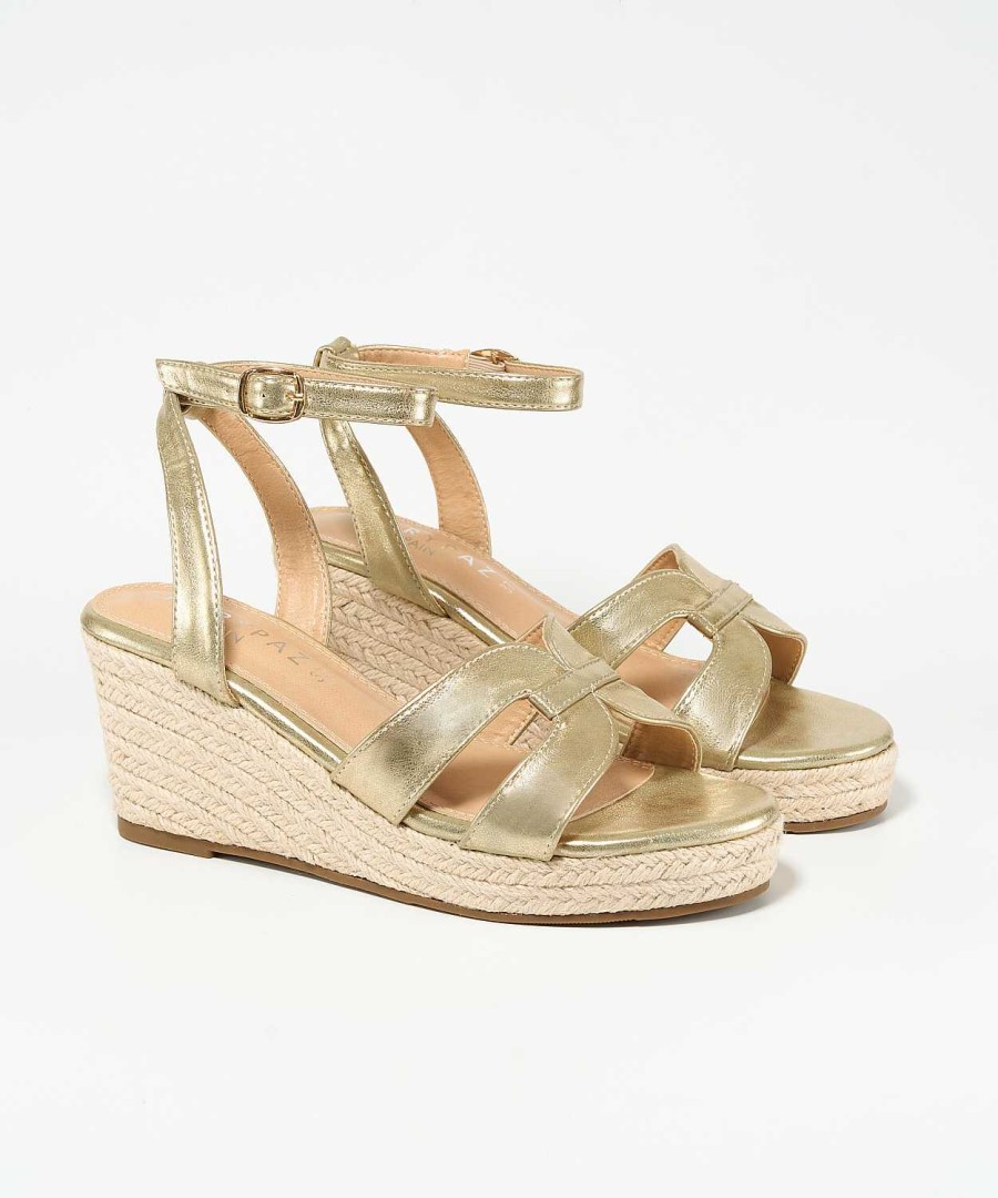 Marypaz Crossed Espadrille Sandal