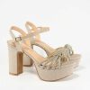 Marypaz Strass Knot Platform Sandal