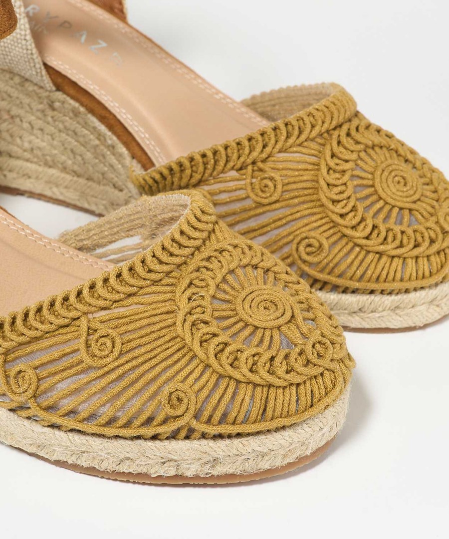 Marypaz Embroidered Cradle Espadrille