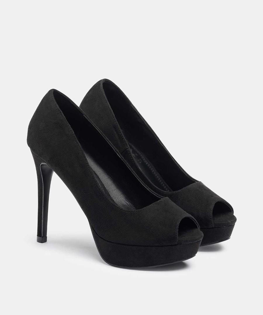 Marypaz Peep Toe Heel Shoe