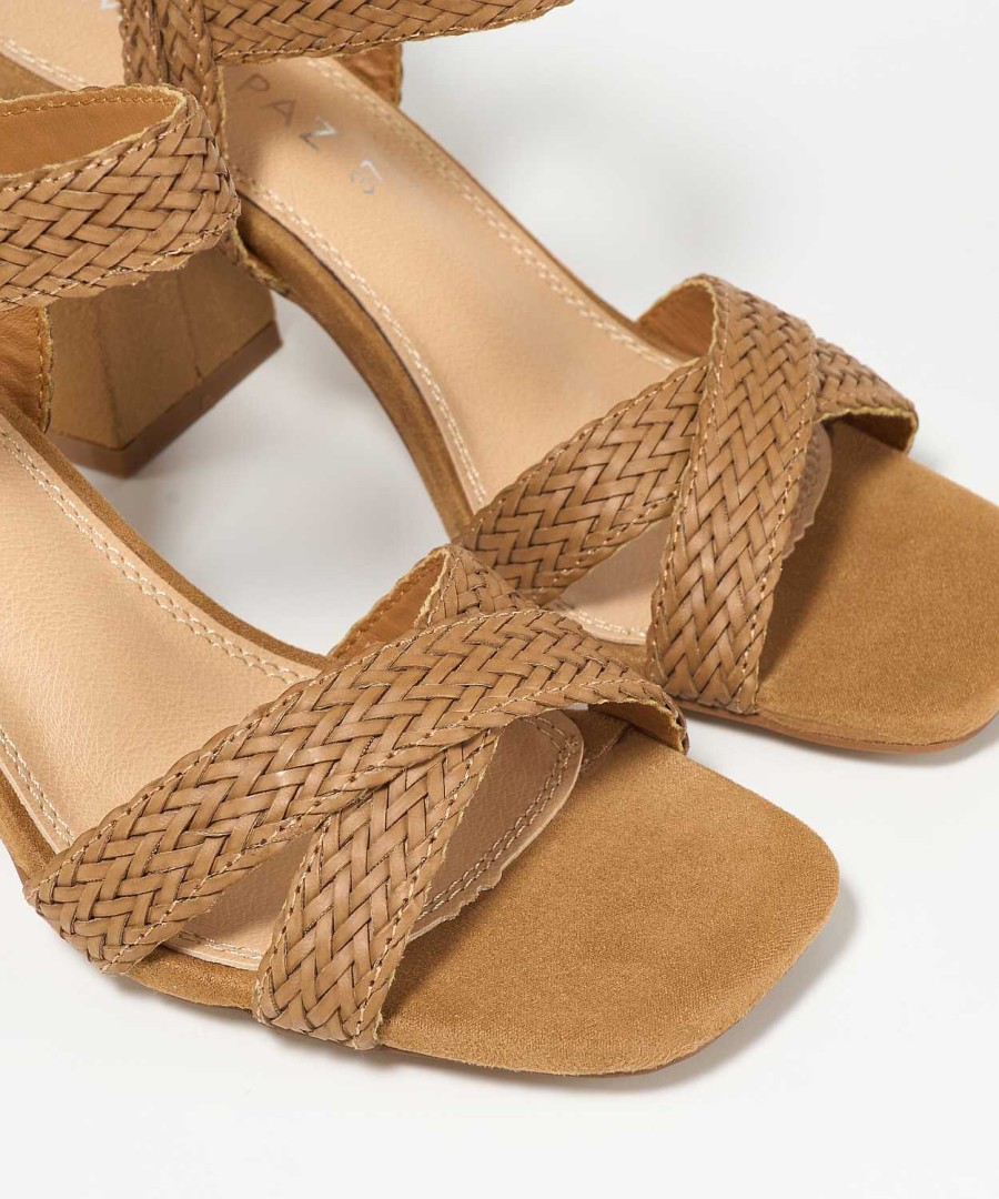 Marypaz Braided Heel Sandal