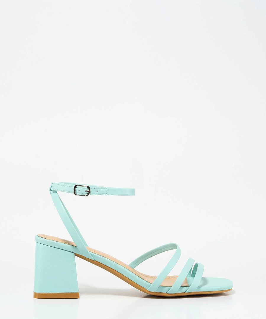 Marypaz Heeled Sandals With Straps And Bracelet