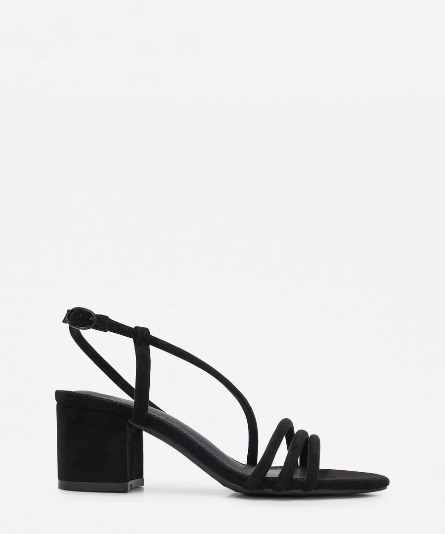 Marypaz Cross Strap Heeled Sandal