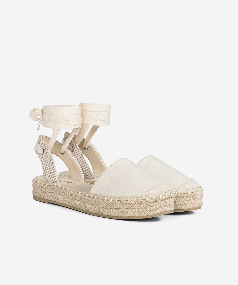 Marypaz Tied Flat Espadrille