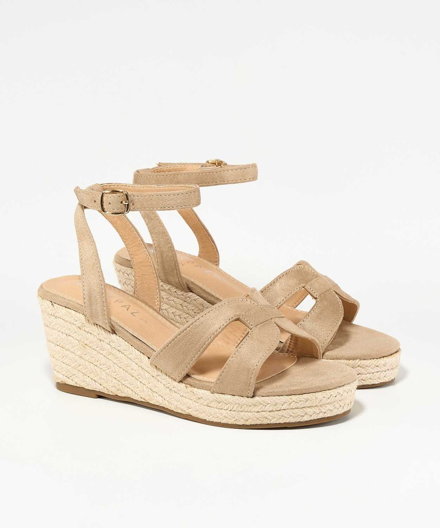 Marypaz Crossed Espadrille Sandal