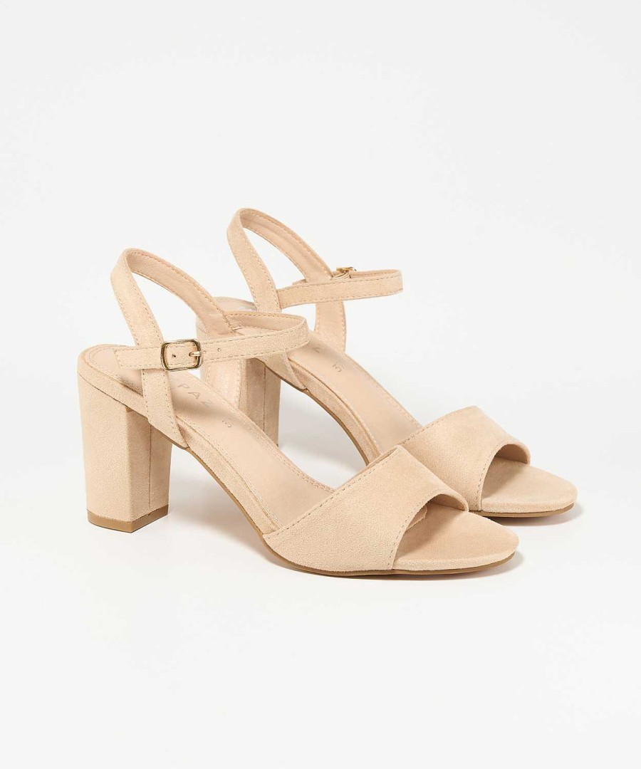 Marypaz Round Toe Heel Sandal