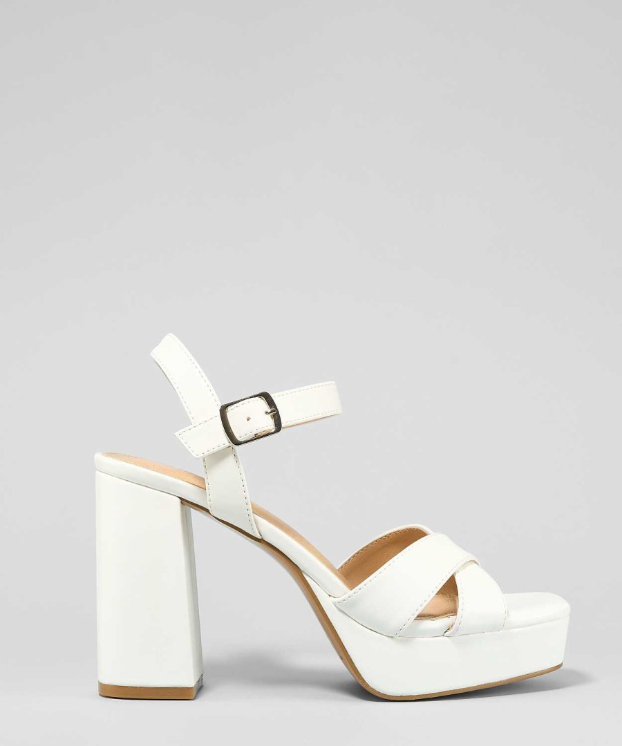 Marypaz Cross Strap Platform Sandal