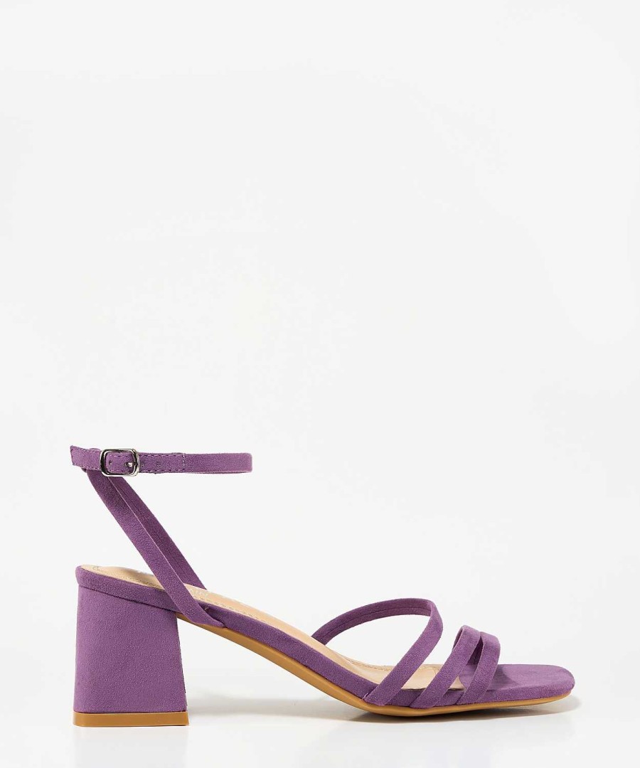 Marypaz Heeled Sandals With Straps And Bracelet