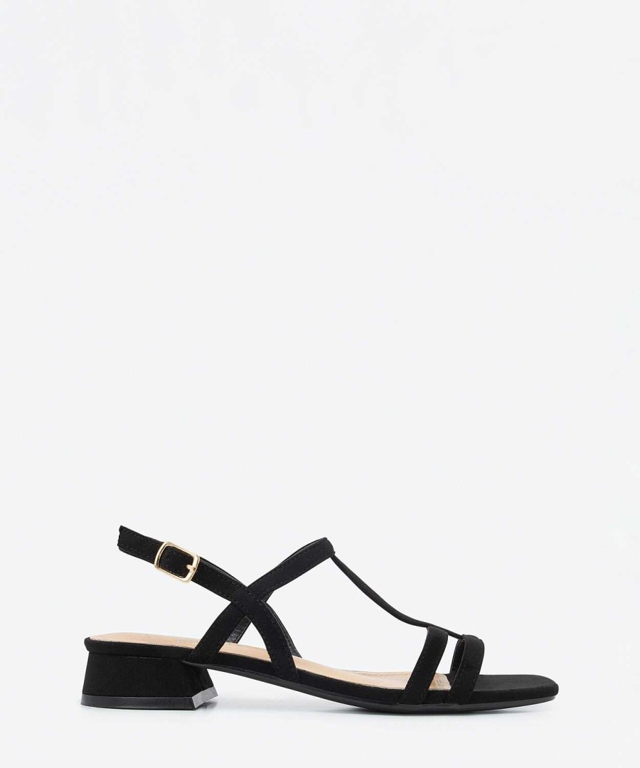 Marypaz Low Heel Strappy Sandal