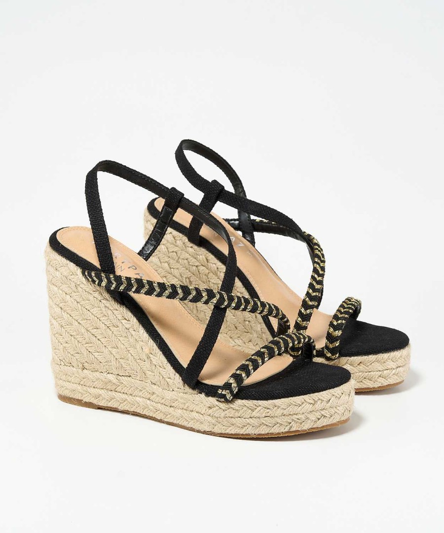 Marypaz Two-Tone Braided Espadrille