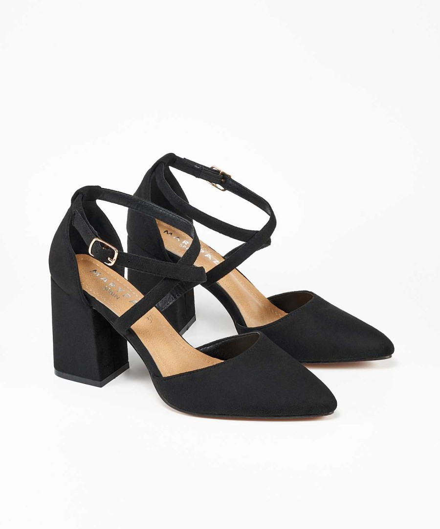 Marypaz Heeled Shoe With Crossed Straps