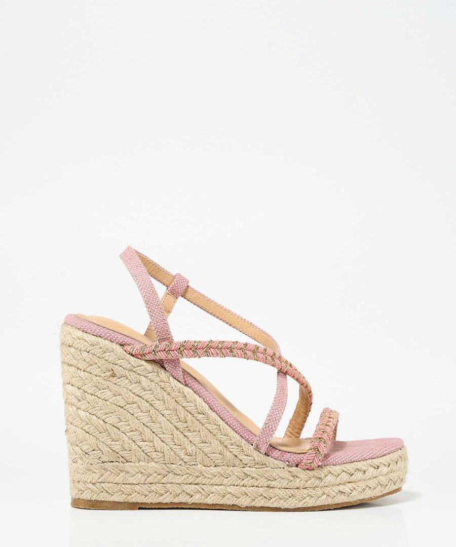 Marypaz Two-Tone Braided Espadrille