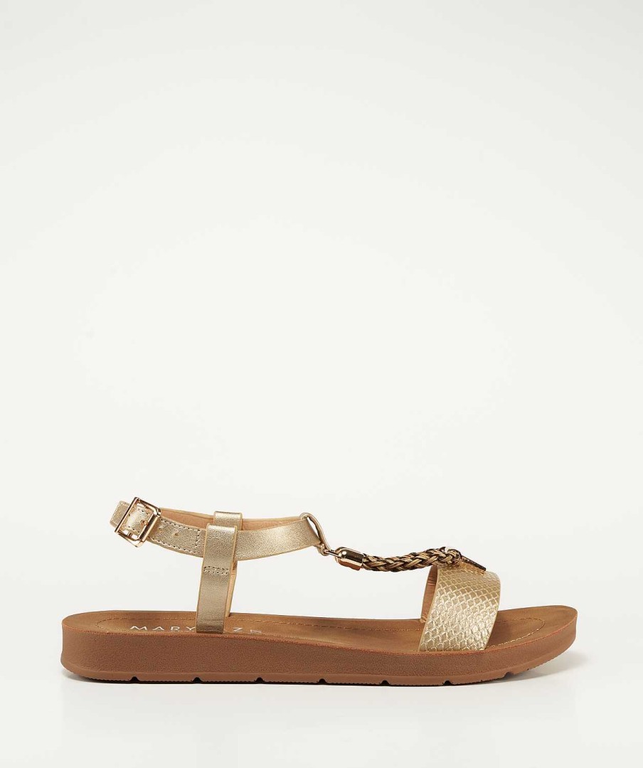 Marypaz Metal Piece Sandal