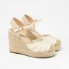 Marypaz Beige Ribbons Espadrille