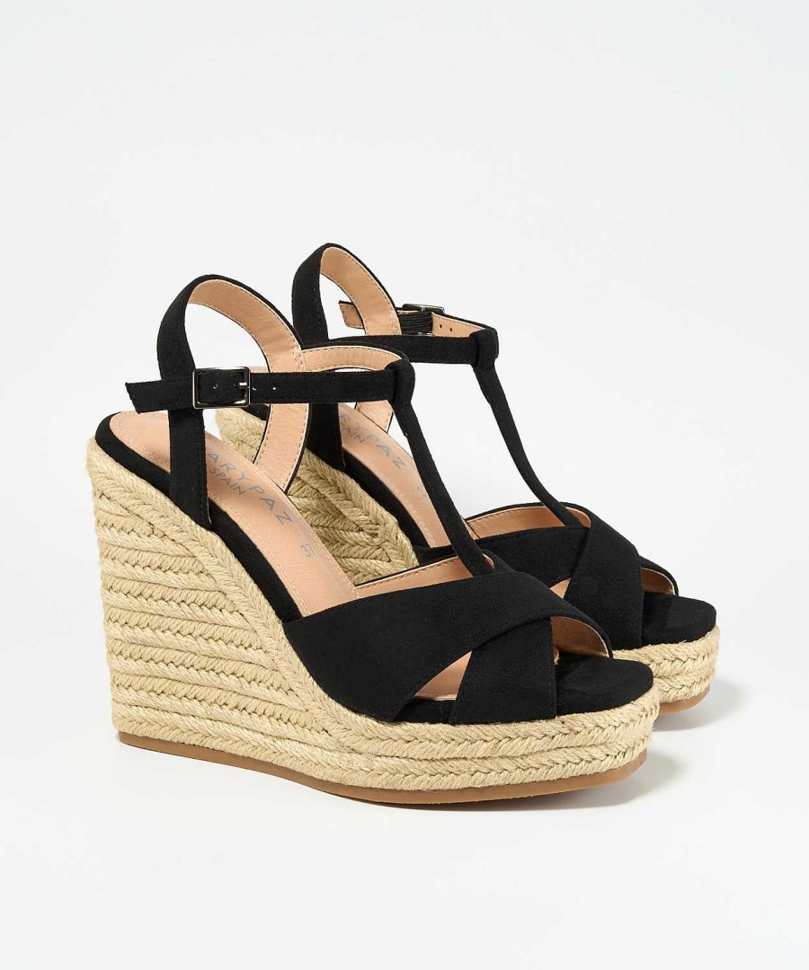 Marypaz T-Strap Espadrille Sandal