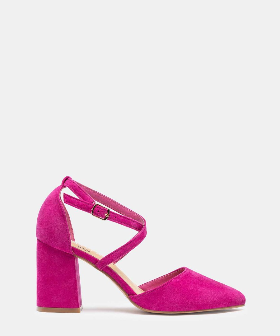 Marypaz Heeled Shoe With Crossed Straps