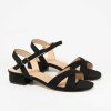 Marypaz Low Cross Heel Sandal