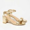 Marypaz Heeled Sandal With Golden Bracelet