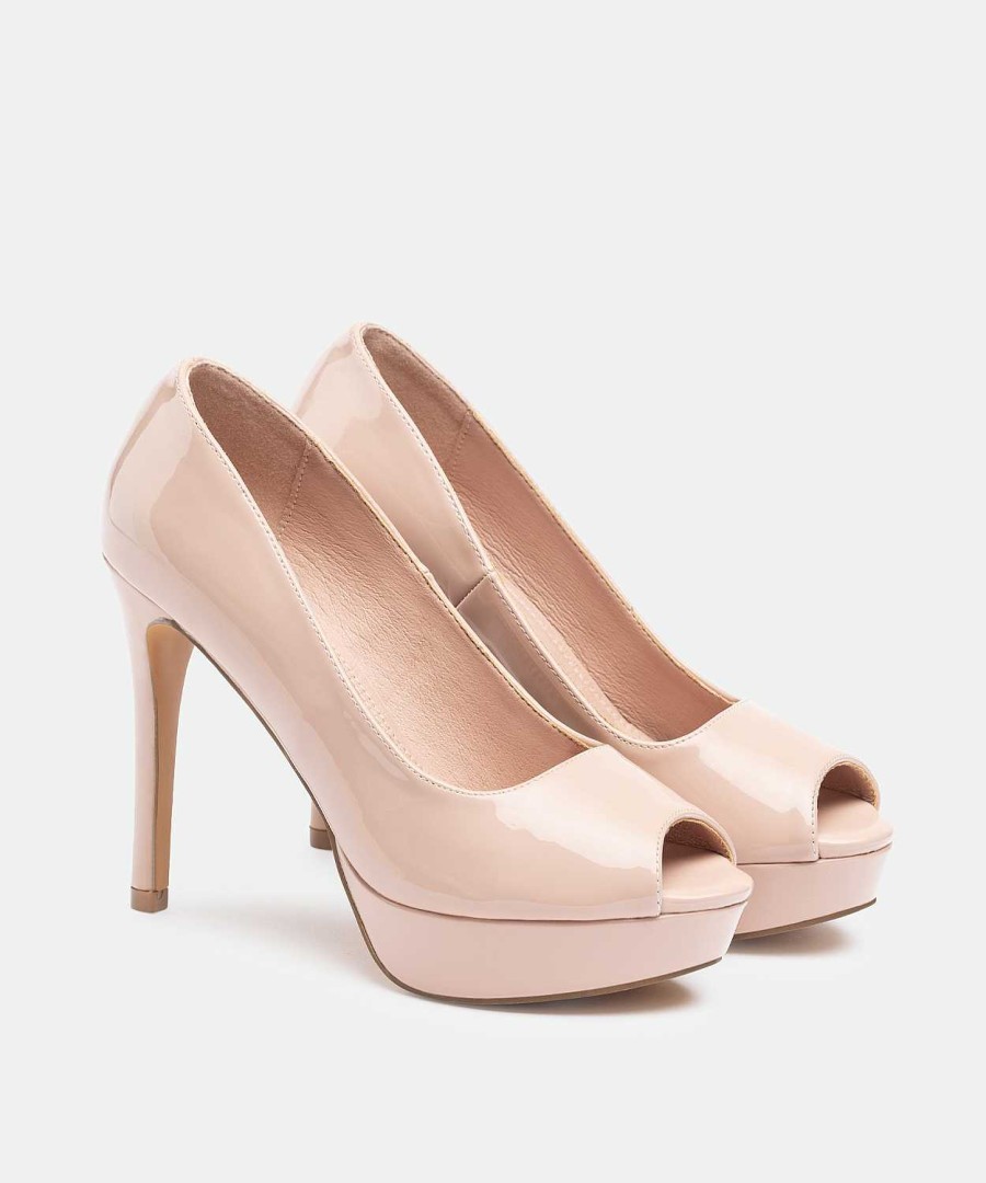 Marypaz Peep Toe Heel Shoe