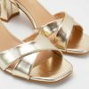 Marypaz Heeled Sandal With Crossed Strips