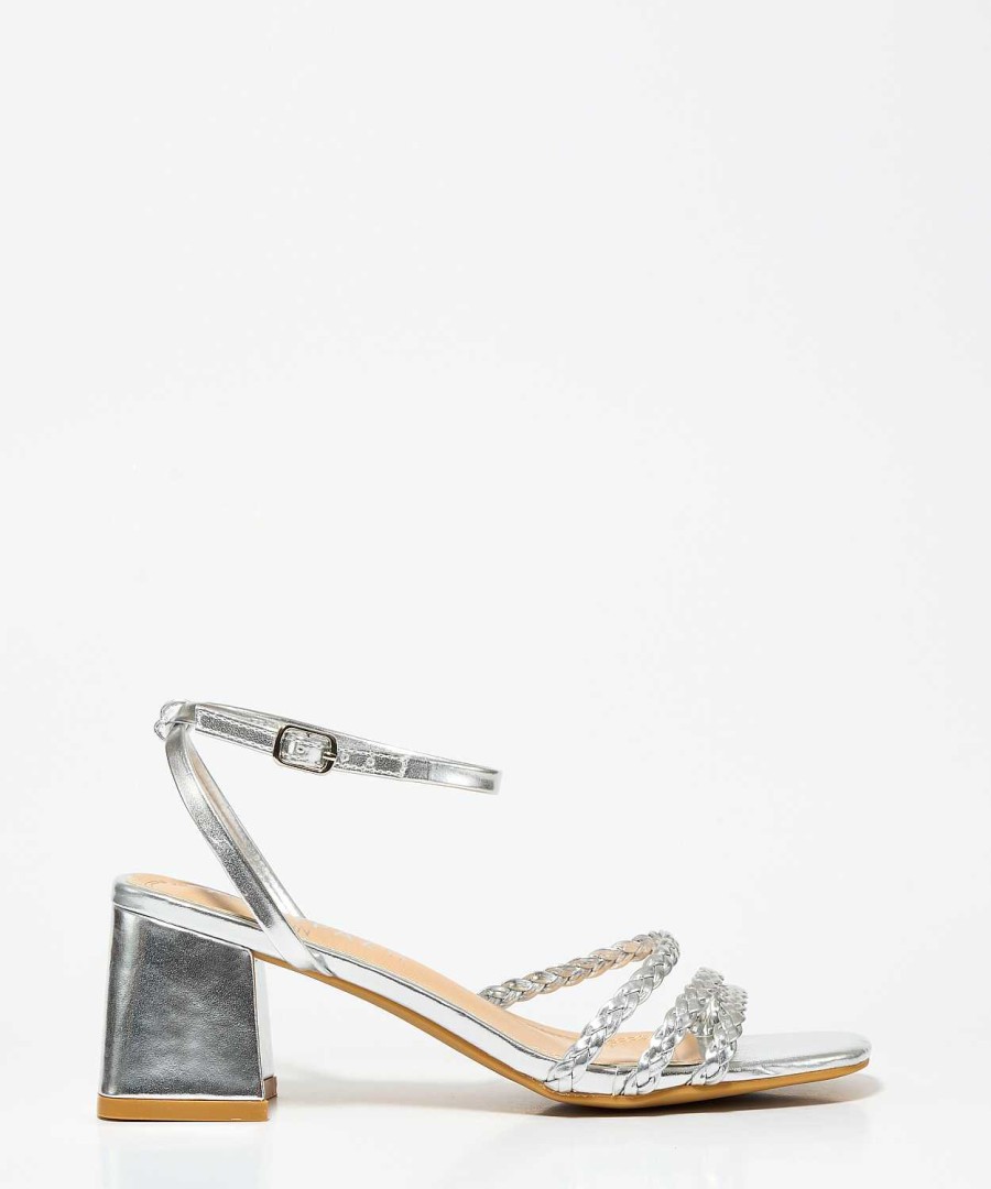 Marypaz Braided Heel Sandal