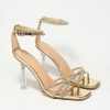 Marypaz Transparent Strass Heel Sandal