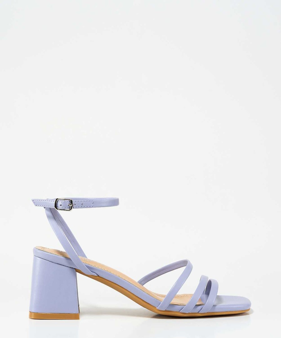 Marypaz Heeled Sandals With Straps And Bracelet