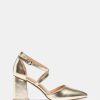 Marypaz Heeled Shoe With Crossed Straps