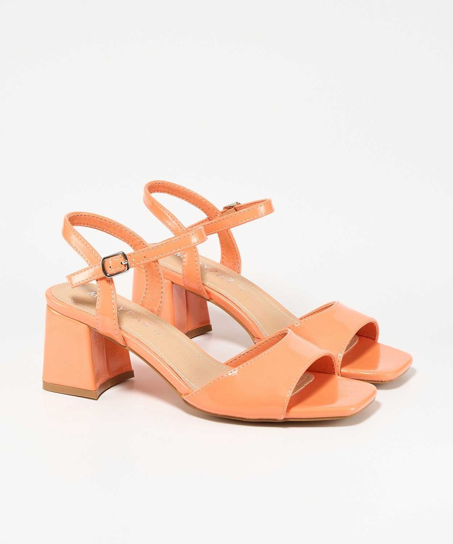 Marypaz Square Toe Heel Sandal