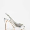 Marypaz Peep Toe Fine Heel Shoe