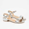 Marypaz Silver Metallic Sandal