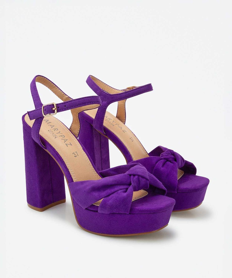 Marypaz Knot Platform Sandal