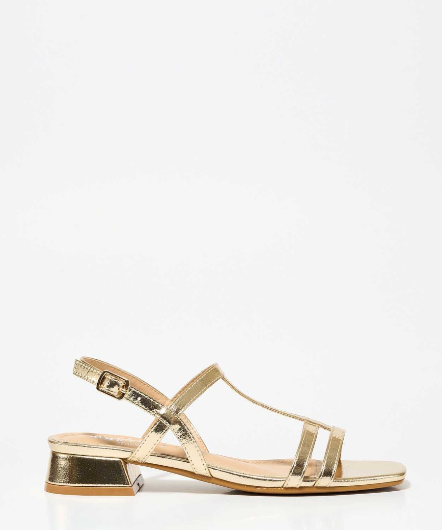 Marypaz Low Heel Strappy Sandal