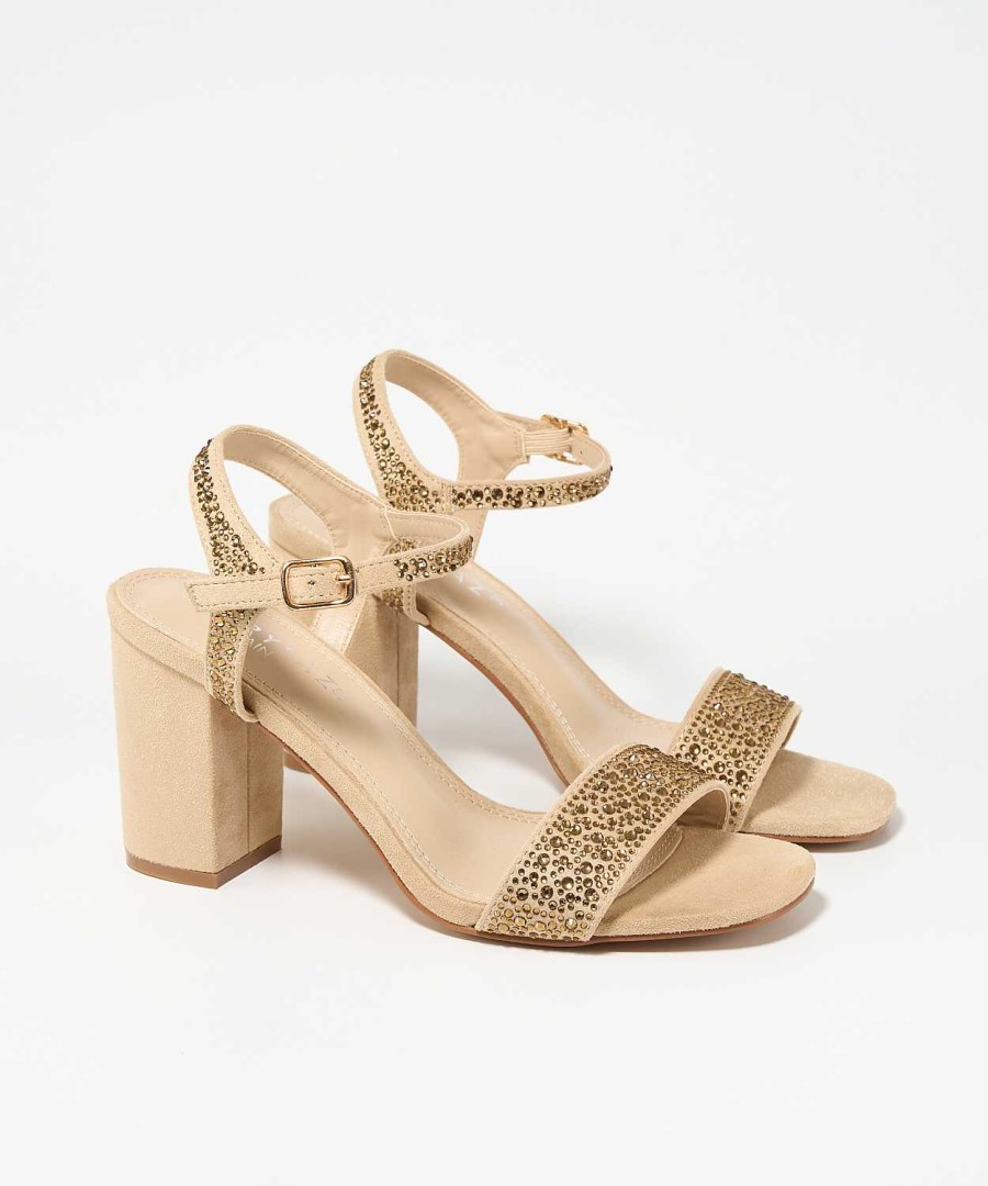 Marypaz Shiny Heel Sandal