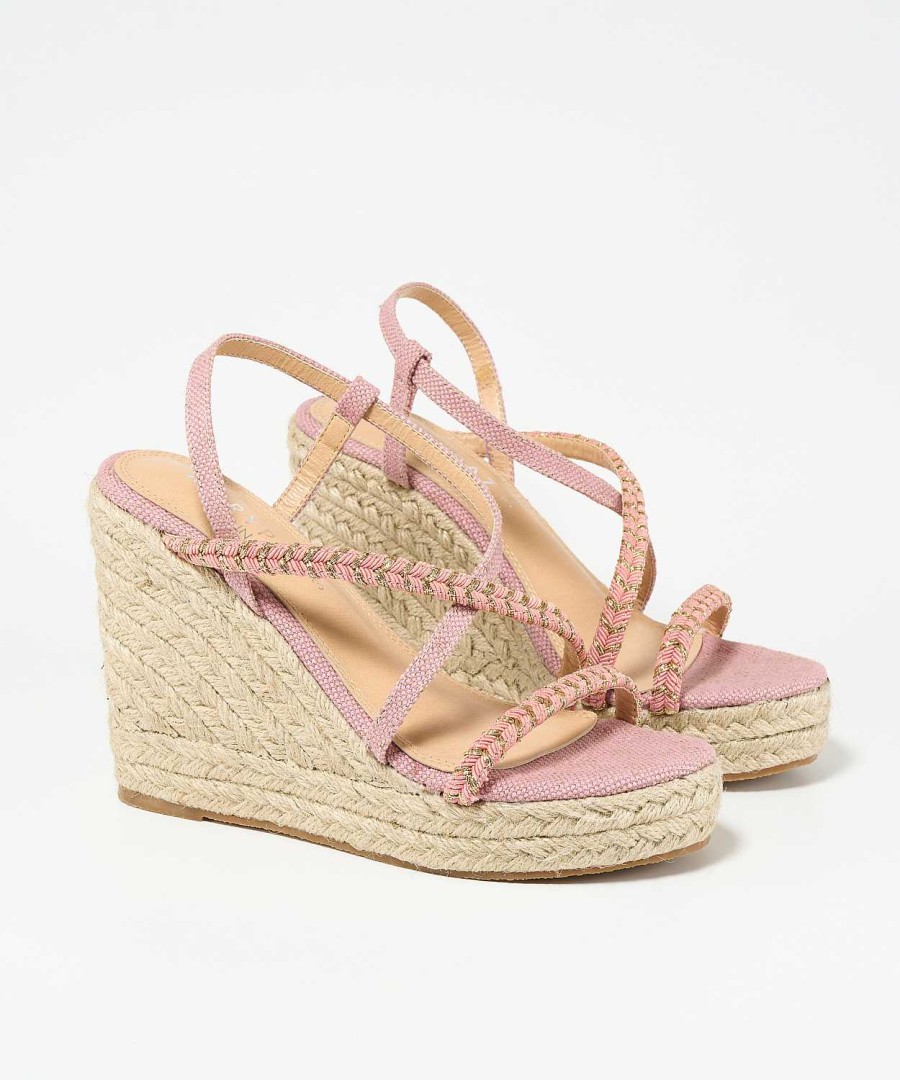 Marypaz Two-Tone Braided Espadrille