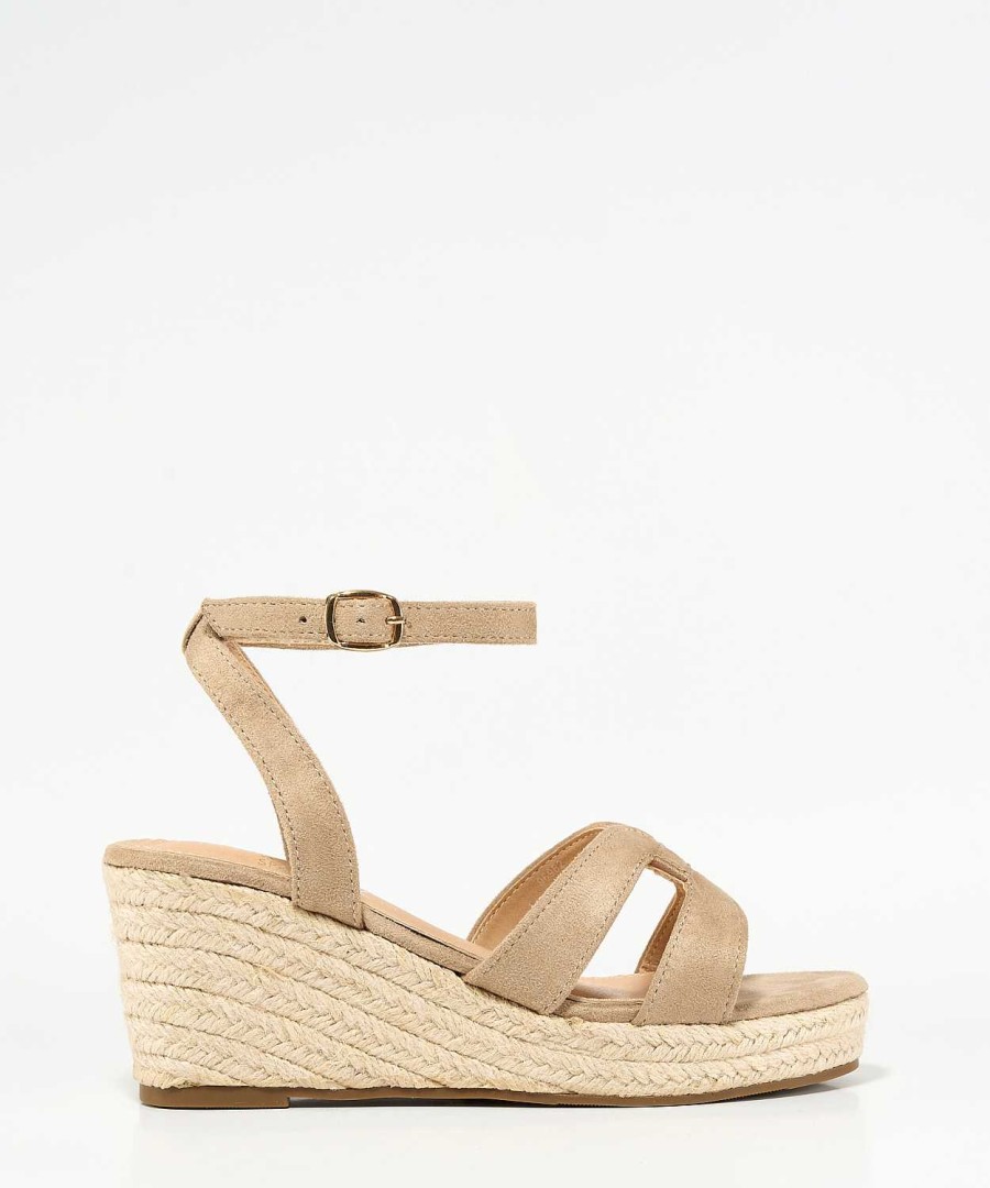 Marypaz Crossed Espadrille Sandal