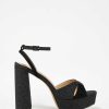 Marypaz Glitter Platform Sandal