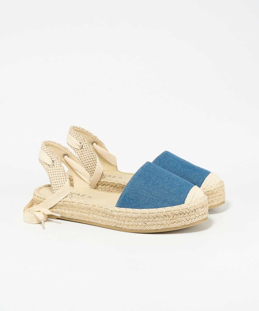 Marypaz Tied Denim Espadrille