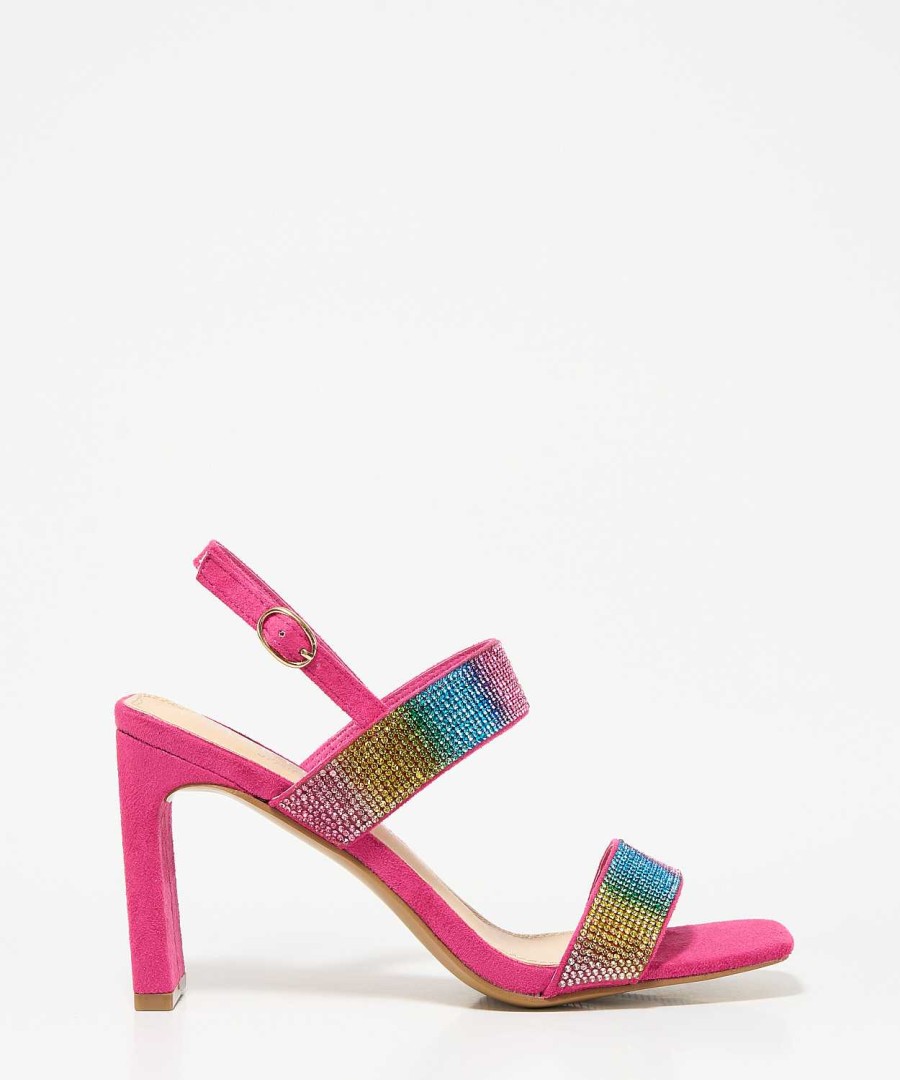 Marypaz Strass Heel Sandal