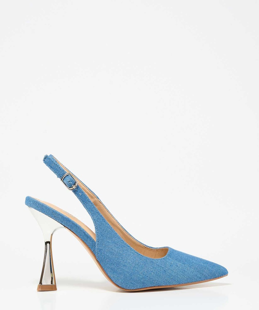 Marypaz Metal Heel Slingback Shoe