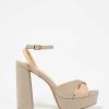 Marypaz Glitter Platform Sandal